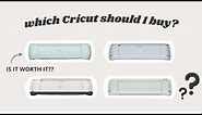 WHICH CRICUT SHOULD I BUY 2024 | Comparison of 4 Cricut Machines Cricut Explore 3 vs. Cricut Maker 3