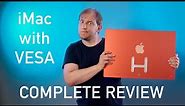 iMac 2021 with VESA – unboxing & review