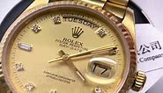 Can the Rolex Gold Watch, which has been used for half a century, can I still use it for half a century And The , which was disassembled last time, remember to adjust.mp4