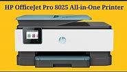 How to Fix Scan issues in HP OfficeJet Pro 8025 All-in-One Printer