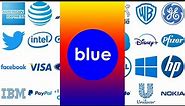 Famous Blue Logos
