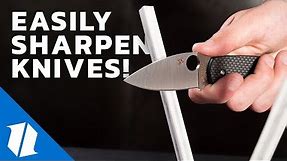 How to Sharpen a Pocket Knife | The Spyderco Sharpmaker