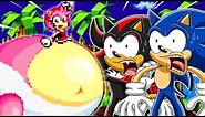 FAT AMY!? - Sonic & Shadow Play Amy The Bottom HEAVY Hedgehog!?