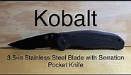 [97] Kobalt (Lowes) - 3.5in Stainless Steal Blade with Serration Pocket Knife Review