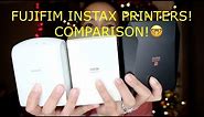 Fujifilm Instax Printers Comparison! //Cheers Marie!