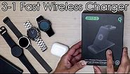 Samsung Galaxy Watch 4 | 3-in-1 Fast Wireless Charging Station (Part: 1)