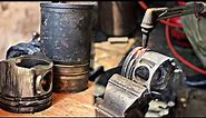 How to Repair Broken Engine Piston || Restoration sezed old Engine Piston…