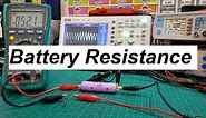 How to measure battery DC resistance / AC impedance