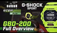 G-Shock GBD-200 Full Overview