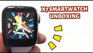 X7 SMARTWATCH UNBOXING & INITIAL REVIEW | ENGLISH
