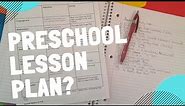 How to Create A Preschool Lesson Plan in 7 minutes?