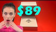 I Bought The Cheapest MOISSANITE Engagement Ring On AMAZON