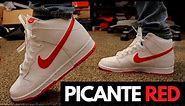 Nike Dunk High Picante Red Unboxing + On Feet!