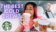 Trying Every Starbucks Cold Brew Coffee | Cold Brew Coffee Review