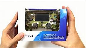 Playstation 4 green Camouflage controller Unboxing 😍