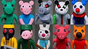 Making all Roblox Piggy Characters ➤ Part 2 ★ Polymer Clay Tutorial