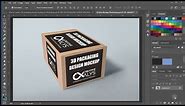 How to Create 3D Packaging Design Mockup in Photoshop | Tutorial