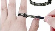 Ring Sizer Measuring Set Reusable Finger Size Gauge Measure Tool Jewelry Sizing Tools 1-17 USA Rings Size