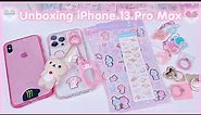 Unboxing New iPhone 13 Pro Max + Kawaii Makeover