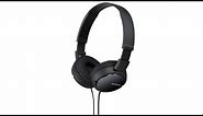 Sony MDR ZX110 Headphones Unboxing and Sound Test