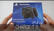 Sony PS4 Dualshock 4 Charging Station Unboxing & First Look