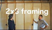 Why would you frame a house with 2x8 lumber?