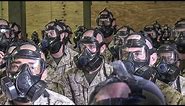 Marine Corps Basic Training – Gas Mask & Gas Chamber Exercise