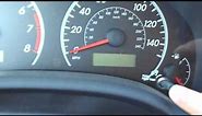 How to Reset Oil Change Light - 2009 Toyota Corolla