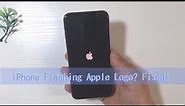 [4 Ways] How to Fix iPhone Flashing Apple Logo 2023