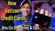 NEW Verizon Visa Rewards Credit Card | Best Gas And Grocery Credit Card?