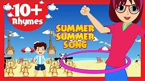 Summer Summer Song (10+ Rhymes) - Kids Poems In English