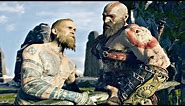 God of War 4 - Baldur Son of Odin Boss Fight (God of War 2018) PS4 Pro