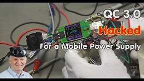 #244 QC3.0 Hacking and Tutorial incl. QC2.0 (Mobile Power Supply) Quick charge with Arduino