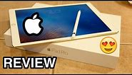Apple iPad Pro Review [BIG IPAD + APPLE PENCIL + 128GB GOLD LTE]
