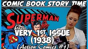 Superman's 1st issue (1938): Comic Book Story Time