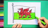 How to draw the Flag of Wales