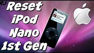 How to Reset iPod Nano 1st Generation | Full Tutorial Guide | Robles Junior