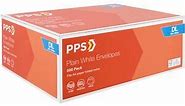 PPS Plainface DL White Envelopes 500 Pack
