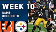 Bengals vs. Steelers Week 10 Highlights | NFL 2020