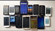 My Samsung Phone Collection
