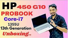 HP ProBook 450 G10 Core i7 13th Gen Laptop |15.6" Notebook PC (8X8K0ES)| Best Laptop for Office Work
