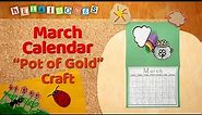 March Calendar - Crafts with Miss Kim