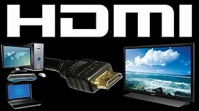 Connect Computer to TV With HDMI With AUDIO/Sound