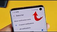 Galaxy S10/10E/S10+: How to Show Battery Percentage Sign