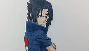 Drawing Sasuke Uchiha