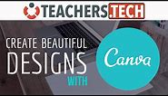 Learn Canva - Create FREE Beautiful Graphic Designs