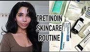 Tretinoin/ Retin-A Skincare Routine | Anti-Aging, Acne Prone PM Skincare