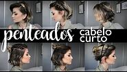 Penteados no Cabelinho Curto | As Makes da Frá