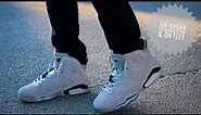 How To Lace & Style Air Jordan 6's "Georgetown" & On Feet 2022