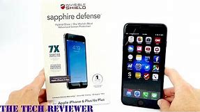 Give your iPhone 7x Shatter Protection with the Zagg Sapphire Defense for iPhone 7 Plus!